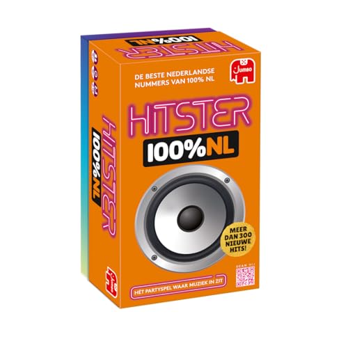 Hitster, 100% NL, Kartenspiel, Musikspiel, Niederländische von Hitster