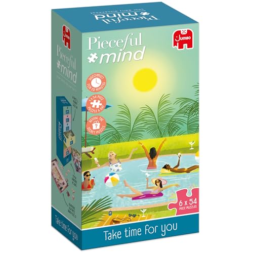 Jumbo Peace by Piece - Pieceful Mind - Take time for You, nehme dir Zeit für Dich - 7 Tage 7 Puzzle mit je 54 Teilen, Ausmalbild inkl., für Erwachsende Jumbo Peace by Piece - Pieceful Mind - Take time for You, nehme dir Zeit für Dich - 7 Tage 7 Puzzle mit je 54 Teilen, Ausmalbild inkl., für Erwachsende von Jumbo