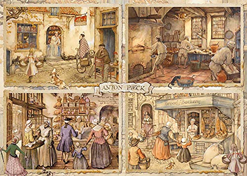 Jumbo 18818 - Anton Pieck-Bakers aus dem 19. Jahrhundert, 1000 Teile Puzzle von Jumbo