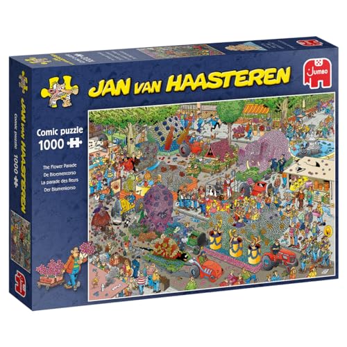 Jan van Haasteren - Blumenparade - 1.000 Teile Puzzle für Erwachsene von Jan van Haasteren