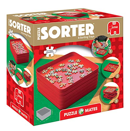 Jumbo Puzzles - Puzzle Mates Sortierschalen - Praktische Aufbewahrung für Puzzleteile von Jumbo