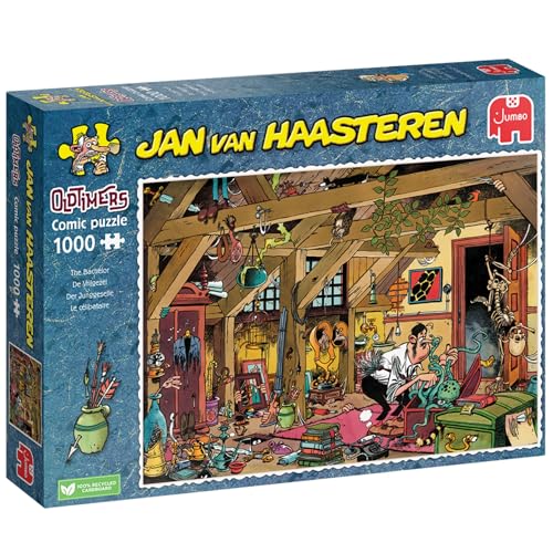 Jumbo Spiele 1110100315 Jan Van Haasteren Oldtimers - The Bachelor 1000 Teile Puzzle von Jumbo