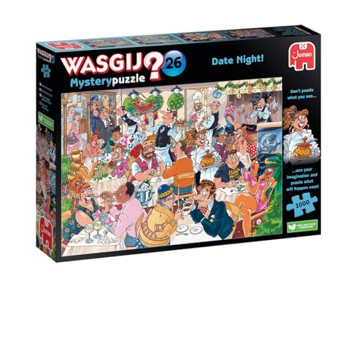 Wasgij 1110100331 Puzzle, Bunt, 68x49cm von Jumbo