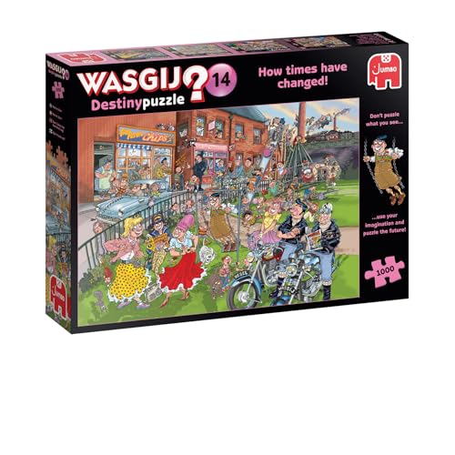 Jumbo Spiele 1119801822 Wasgij Destiny 14 How Times Have Changed! 1000 Teile Puzzle von Jumbo