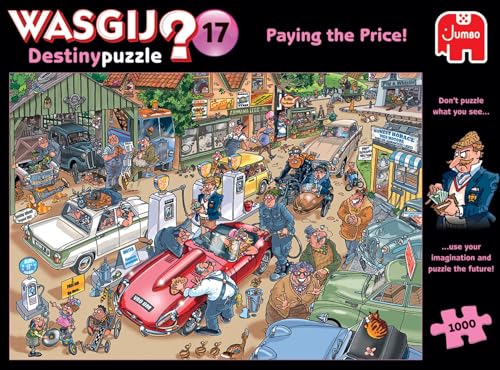 Jumbo Spiele 1119801823 Wasgij Destiny 17 Paying The Price! 1000 Teile Puzzle von Jumbo