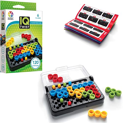 Jumbo Spiele 17531 Smart Games Gehirnakrobatik-Spiel IQ Twist von Jumbo