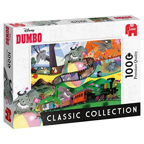 Jumbo Spiele 18824 Classic Collection Dumbo 1000 pcs Zubehör, bunt Jumbo Spiele 18824 Classic Collection Dumbo 1000 pcs Zubehör, bunt von Jumbo
