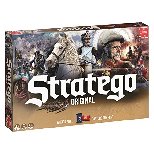 Jumbo Spiele Stratego Original Strategiespiel – Klassische Brettspiele für 2 Personen - Gesellschaftsspiele ab 8 Jahren Jumbo Spiele Stratego Original Strategiespiel – Klassische Brettspiele für 2 Personen - Gesellschaftsspiele ab 8 Jahren von Jumbo