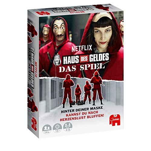 Jumbo Spiele Haus des Geldes Das Spiel - Das originale Brettspiel zur Erfolgsserie - ab 14 Jahren von Jumbo