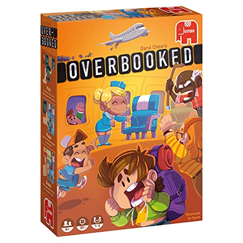 Jumbo Spiele – Overbooked – Schönes Gesellschaftsspiel ab 8 Jahren - Für 2 bis 4 Spieler von Jumbo