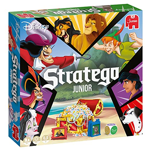 Jumbo Spiele Stratego Junior Disney – Der Spieleklassiker als Familienspiel mit den beliebtesten Disney-Charakteren – Spiel ab 4 Jahren für Kinder Jumbo Spiele Stratego Junior Disney – Der Spieleklassiker als Familienspiel mit den beliebtesten Disney-Charakteren – Spiel ab 4 Jahren für Kinder von Jumbo
