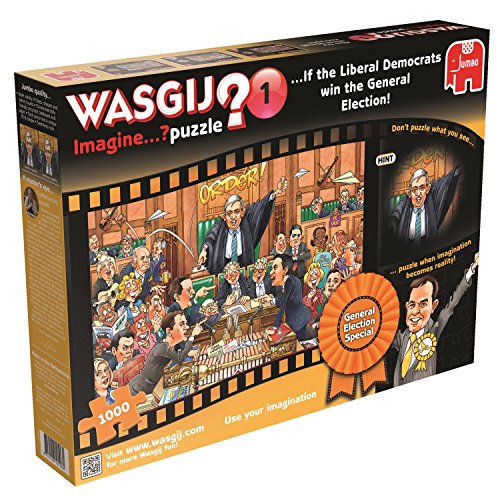 Jumbo Spiele Wasgij Imagine If The Liberal Democrats Win The General Election Jigsaw Puzzle von Jumbo