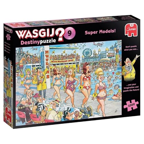 Jumbo Wasgij Destiny - Super Models #9, 1000 Stück (81931) von Jumbo