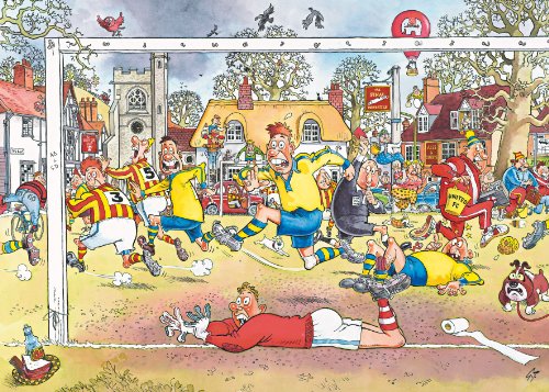 Wasgij 14 Fußball Wahnsinn 1000 Teile Puzzle von Jumbo