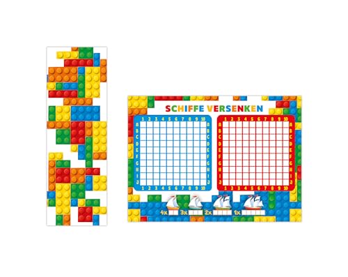 6 Lesezeichen + 6 Schiffe versenken Bausteine Bauklötze Mitgebsel Kindergeburtstag Junge Gastgeschenke für Kinder Jungsgeburtstag 6 Lesezeichen + 6 Schiffe versenken Bausteine Bauklötze Mitgebsel Kindergeburtstag Junge Gastgeschenke für Kinder Jungsgeburtstag von Junaversum