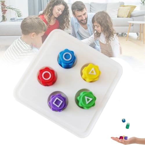 Junerain Gonggi Koreanisches Spiel Traditionelles Handspiel mit Bunt Steinchen Gonggi Korean Game for Kinder und Erwachsene, Minispiel Gong-Gi Jack Stone Familienspiel Partyspiele von Junerain