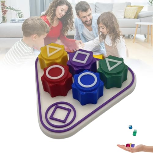 Junerain Gonggi Koreanisches Spiel Traditionelles Handspiel mit Bunt Steinchen Gonggi Korean Game for Kinder und Erwachsene, Minispiel Gong-Gi Jack Stone Familienspiel Partyspiele von Junerain