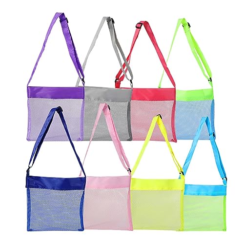 Junguluy Outdoor-Strand-Netztasche, Kleidungsaufbewahrung, Kleinigkeiten, Organizer, Rucksack, Kinder, Sand, Kinder, Schwimmspielzeug von Junguluy