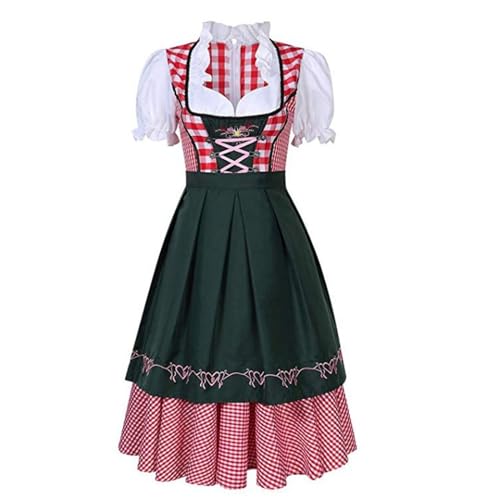 Junhasgood Damen Halloween Oktoberfest Kleid Body Sculpting Bühnenkostüm Kostüm Geralt-Cosplay-Kostüm (A, M) von Junhasgood