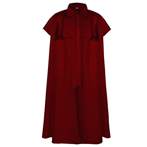 Junhasgood Ken Kaneki Cosplay-Kostüm Hooded Robe Halloween Cosplay Kostüm Kinder Erwachsene (Red, XL) von Junhasgood