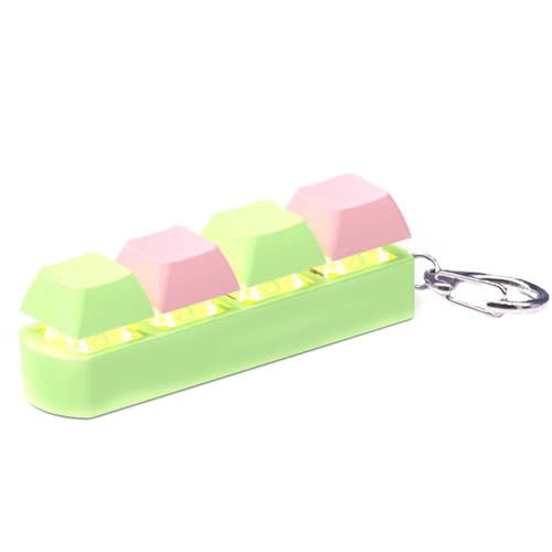 Junterone 1 Stk. Entspannungsspielzeug Keyboard Clicker Toy Keyboard Cube-Toy Kunststoff-Tasten Stressabbau für Erwachsene Geschenke, D von Junterone