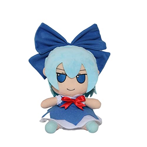 Anime Cirno Fumo Plüschtier, Cosplay süßes Plüschkissen, Junge Mädchen Kindergeburtstag 23 cm von JunziWing