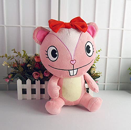 Anime Happy Tree Friends Plüschtiere HTF Cosplay Kichert Figur Puppe Umarmt Kissen, Geburtstagsgeschenke Für Kinder Kinder Babay 32Cm von JunziWing