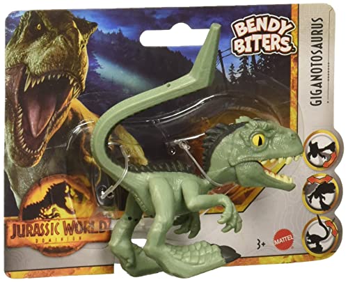 Jurassic World, Brachiosaur Flexible Figur, 10,2 cm, Spielzeug für Kinder ab 3 Jahren von Jurassic World