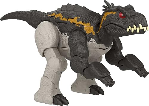 Mattel JURASSIC WORLD Fierce Changer Massive Stretch - Indoraptor und Brachiosaurus Verwandlungsspielzeug mit 2-in-1-Figur, für Dinosaurier-Liebhaber ab 6 Jahren, HPD35 von Mattel