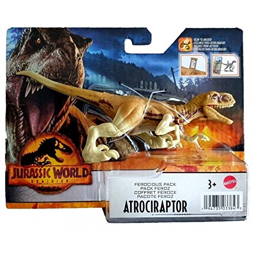 Jurassic World Dominion Ferocious Pack Atrociraptor Dinosaurier Actionfigur von Jurassic World