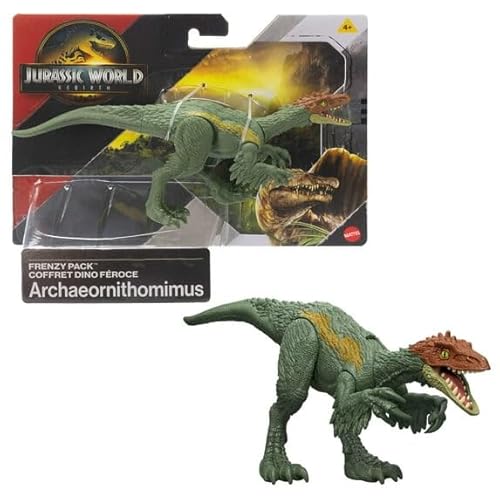 Jurassic World Frenzy Pack Dinosaurier Figur, Authentisches Spielzeug, Digital Play: Archaeornithomimus Jurassic World Frenzy Pack Dinosaurier Figur, Authentisches Spielzeug, Digital Play: Archaeornithomimus von Jurassic World