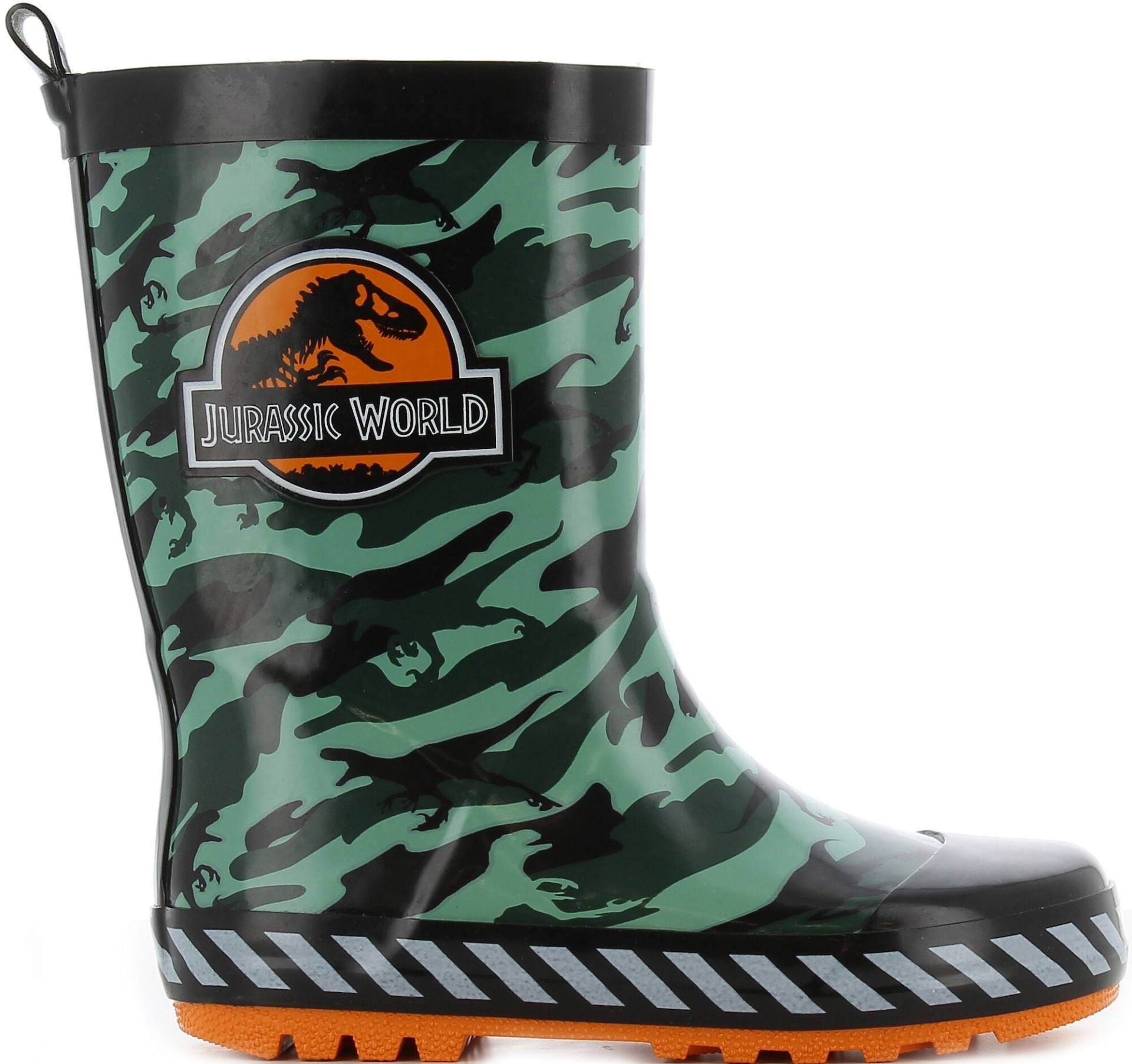 Jurassic World Gummistiefel, Schwarz/Grün, Größe 24, Kindergummistiefel, Kinderstiefel, Gummistiefel kinder, Kids von Jurassic World