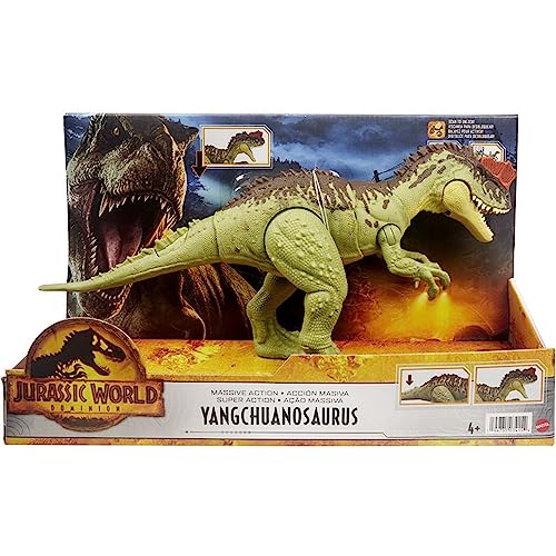 Jurassic World Mattel Italy SRL LARG.Dino HDX47 Dinosaurier und prähistorische Kreaturen, Mehrfarbig von Jurassic World