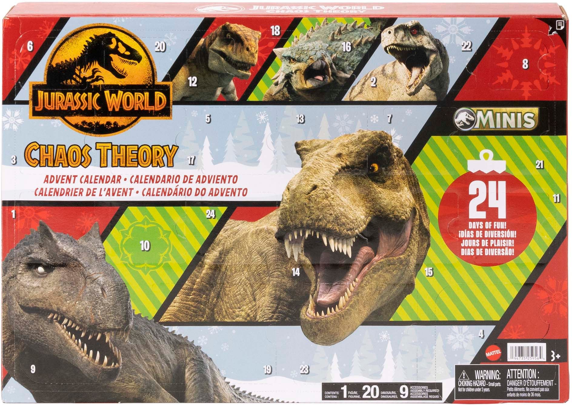 Jurassic World Minis Adventskalender von Jurassic World