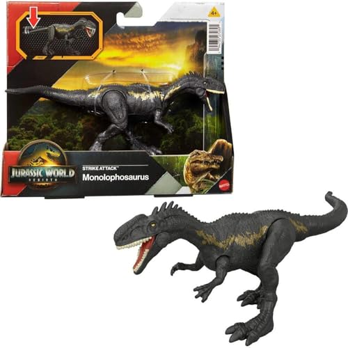 Jurassic World Rebirth Strike Attack Monolophosaurus Actionfigur Jurassic World Rebirth Strike Attack Monolophosaurus Actionfigur von Jurassic World