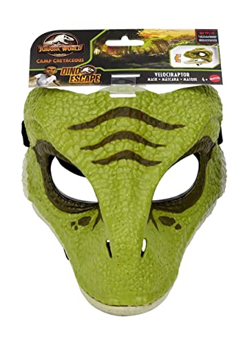 Jurassic world Velociraptor Maske Grün von Jurassic World