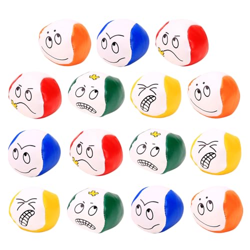 JurciCat 15 Stück Jonglierball Set Kreative Lustige Jonglierbälle Kinder Langlebige Und Weiche Jonglierbälle Für Jungen Mädchen Und Erwachsene Pädagogische Jonglierbälle JurciCat 15 Stück Jonglierball Set Kreative Lustige Jonglierbälle Kinder Langlebige Und Weiche Jonglierbälle Für Jungen Mädchen Und Erwachsene Pädagogische Jonglierbälle von JurciCat