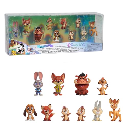 Disney D100 Celebration Figure Pack - Furry Friendships von Just Play