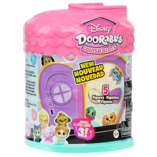 Disney Doorables Squish‘Alots Serie 3 Figuren, 5 geheimnisvolle Sammelfiguren hinter jeder Tür, Kinderspielzeug ab 5 Jahren von Just Play von Just Play