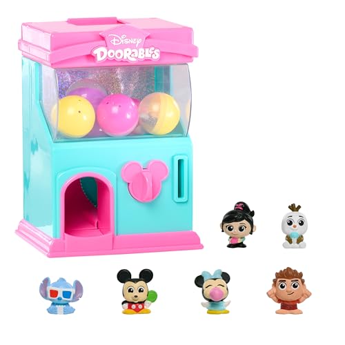 Disney Doorables Squish’alots Squish-Maschine und Sammlerfiguren in Überraschungspackungen, 16-teilig, Kinderspielzeug ab 5 Jahren von Just Play von Just Play