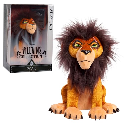 Disney Villains Collection: Scar, 33 cm großes Stofftier zum Sammeln, Der König der Löwen, Kinderspielzeug ab 3 Jahren Just Play Disney Villains Collection: Scar, 33 cm großes Stofftier zum Sammeln, Der König der Löwen, Kinderspielzeug ab 3 Jahren Just Play von Just Play