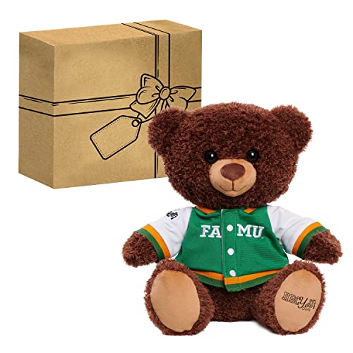 HBCyoU FAMU Kuscheliger Letterman Teddybär, Abschlussgeschenke, Stofftiere und Spielzeug für Kinder ab 3 Jahren, 25,4 cm von Just Play