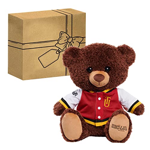 HBCyoU Tuskegee 25,4 cm kuscheliger Briefmann-Teddybär, Abschlussgeschenke, Stofftiere und Spielzeug für Kinder ab 3 Jahren von Just Play