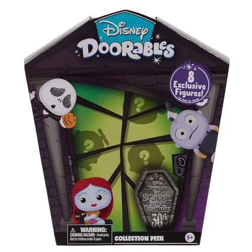 Just Play Disney Doorables Nightmare Before Christmas Sammelfiguren, 8 Exklusive Figuren, Spielzeug ab 5 Jahren, Disney Fans Just Play Disney Doorables Nightmare Before Christmas Sammelfiguren, 8 Exklusive Figuren, Spielzeug ab 5 Jahren, Disney Fans von Just Play