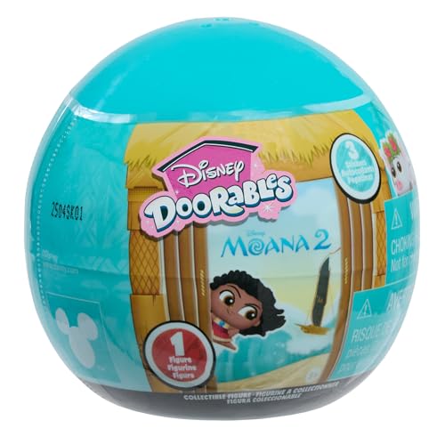 Just Play 50016 Capsula a sorpresa del Film Disney Doorables Oceania 2 Surprise Capsule, stilisierte Überraschungsfigur 3,8 cm, Spielzeug für Kinder ab 5 Jahren, Mehrfarbig von Just Play