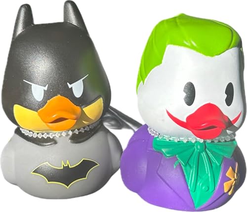 Just Play Badeenten aus Gummi, Batman und Joker, 7,6 cm, 2 Stück von Just Play