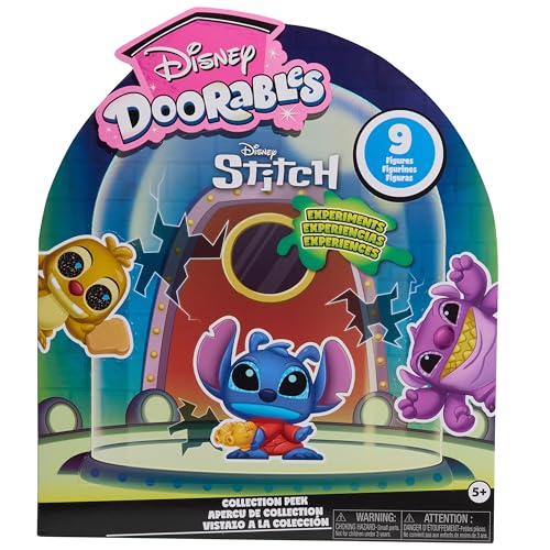 Just Play Disney Doorables Stitch Experimente, Sammelfiguren, 9 Exklusive Figuren, Kinderspielzeug ab 5 Jahren, Disney Fans Just Play Disney Doorables Stitch Experimente, Sammelfiguren, 9 Exklusive Figuren, Kinderspielzeug ab 5 Jahren, Disney Fans von Just Play
