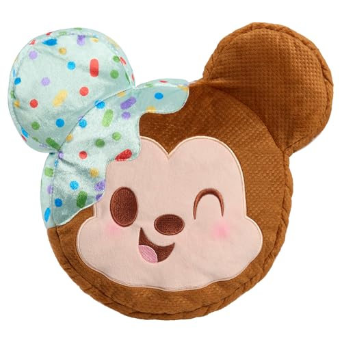 Just Play Disney Munchlings Squeeze-A-Munch großes duftendes Minzeissandwich Mickey Mouse 25,4 cm Plüsch, Kinderspielzeug ab 0 Jahren von Just Play