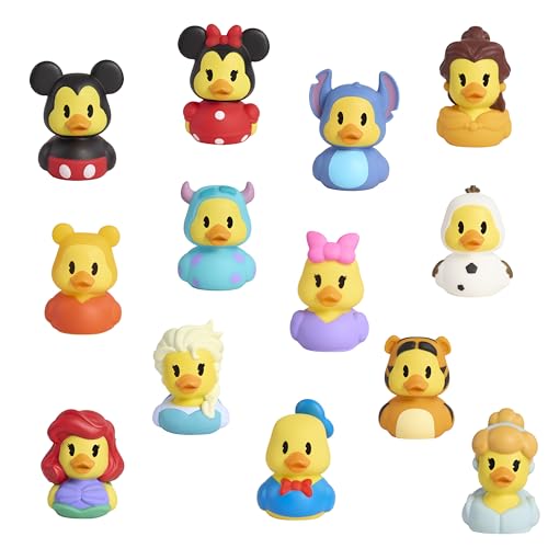 Just Play Disney Small Ducks 2-Pack - Kleine Enten (Welle 1), 7 cm Badespielzeug, Kinderspielzeug ab 3 Jahren von Just Play