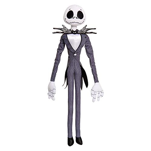 Disney Tim Burtons Nightmare Before Christmas Jack Skellington Plüsch, Kinderspielzeug ab 3 Jahren, 40,6 cm Just Play von Just Play